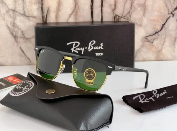 RayBan Stylish Sun Glasses Green